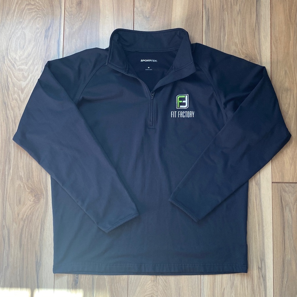 Fit factory half zip sweatshirt
